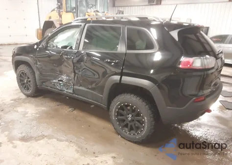 2019 Jeep Cherokee Trailhawk 4X4 z USA, uszkodzony, nr VIN 1C4PJMBX1KD115148